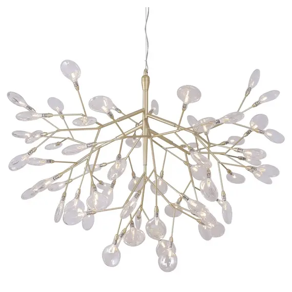 Подвесная люстра Crystal Lux Evita SP63 Gold/Transparent, фото , изображение 2